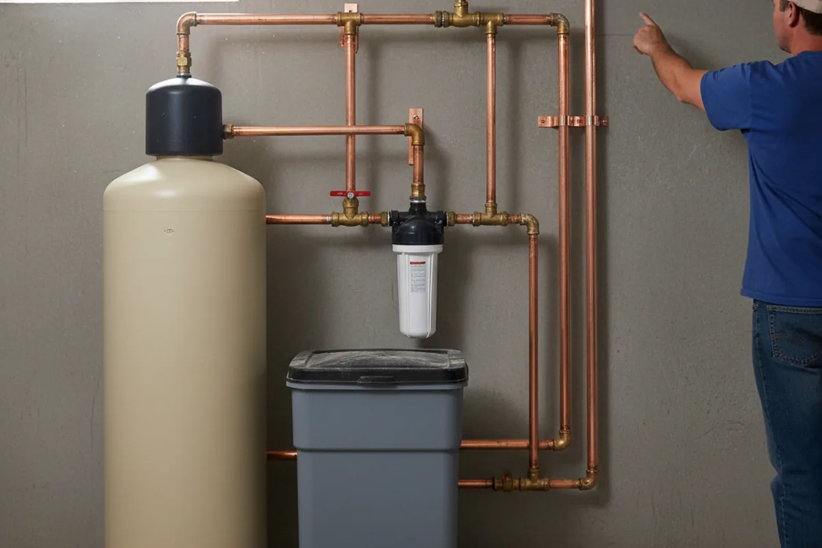 Whole-house water treatment system installed in Wasco